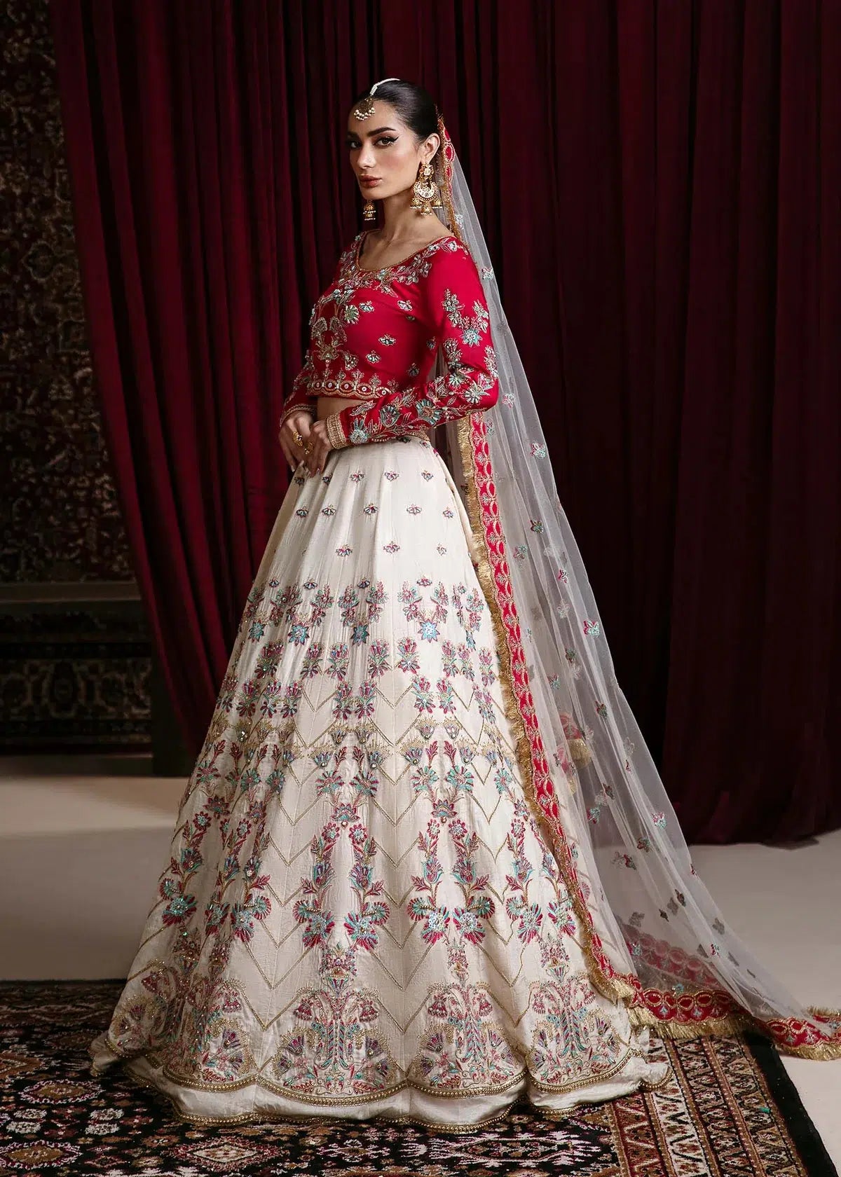 Dastoor | Noor-E-Jahan Wedding Collection'24 | Muskaan - Official Dastoor stockist in UK - Sakeena London