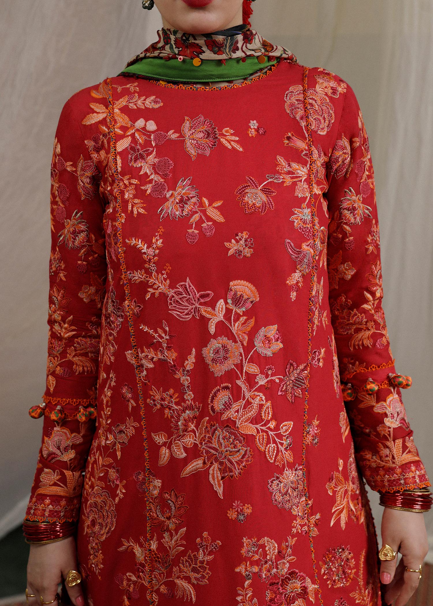 Hussain Rehar | Lawn SS 23 | Berry - Official Hussain Rehar stockist in UK - Sakeena London