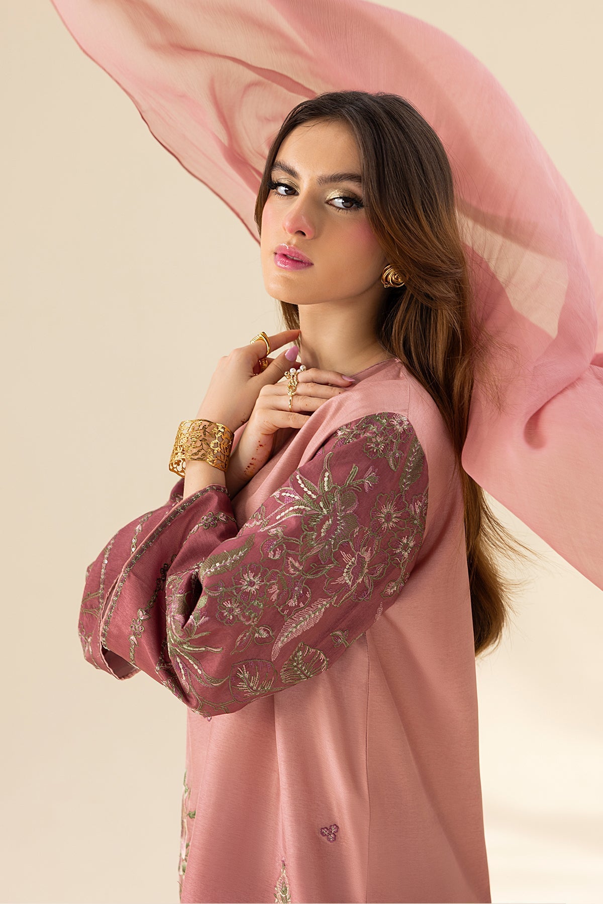 Erum Khan | Lillia Summer Edit | Vintage Rose - Official Erum Khan stockist in UK - Sakeena London