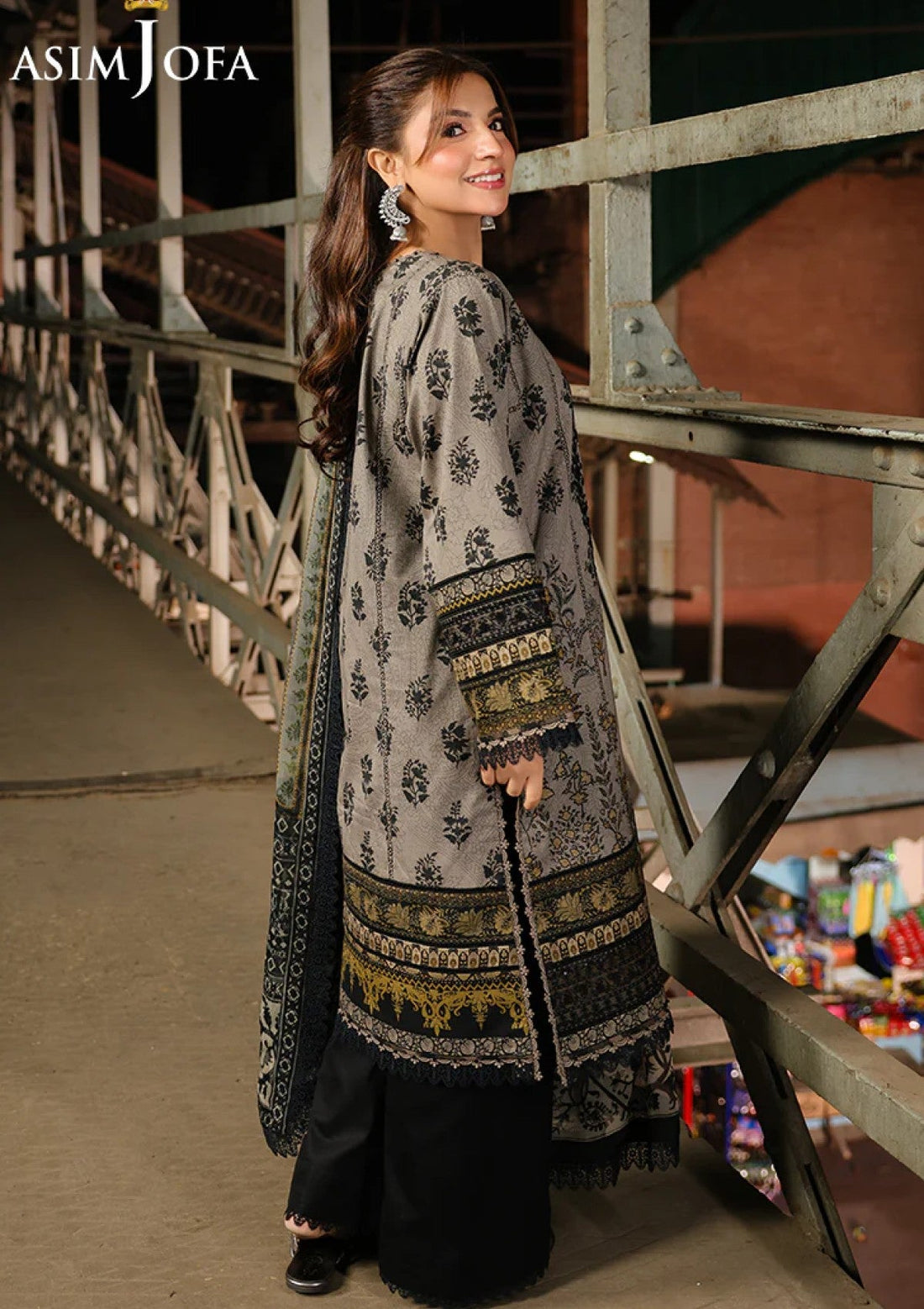 Lawn - Asim Jofa - Eid Signature - Festive 25 - AJUBF-51