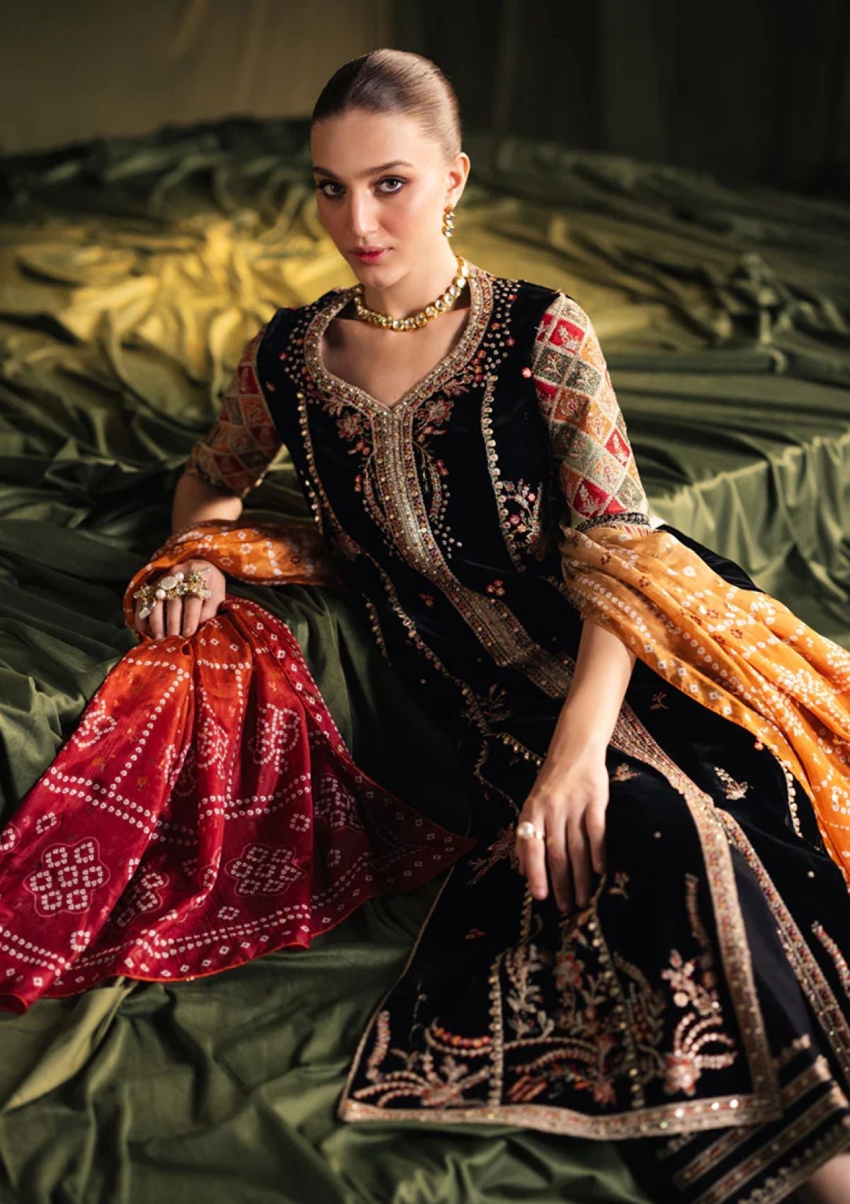 Winter Collection - Qalamkar - Velvet Edit - QV24#06 - ZOLA