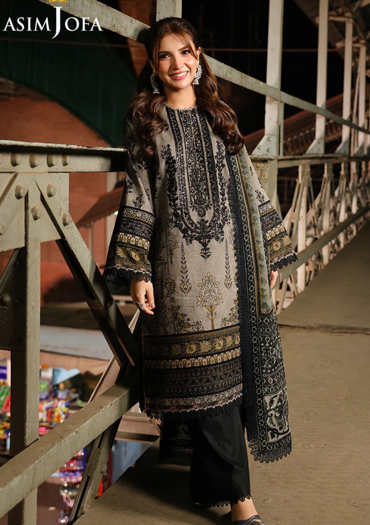 Lawn - Asim Jofa - Eid Signature - Festive 25 - AJUBF-51