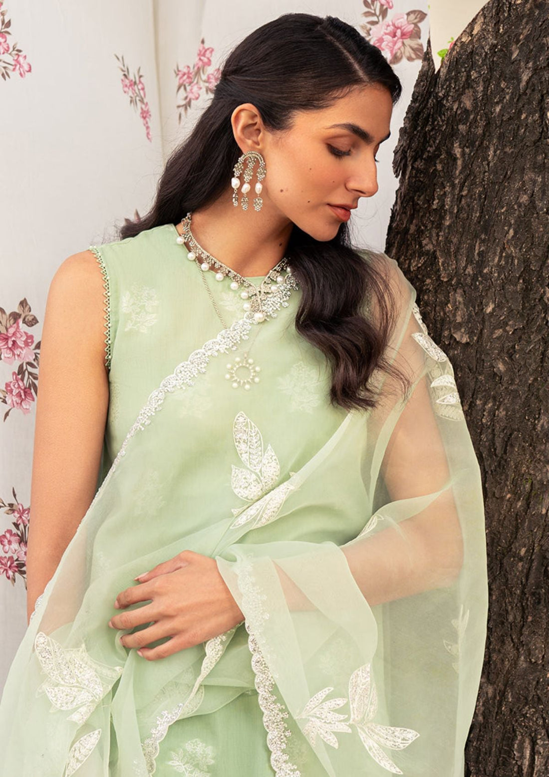 Lawn Collection - Cross Stitch - EidÃÂÃÂ LawnÃÂÃÂ - CEL24#04 - CELADON SPRUCE