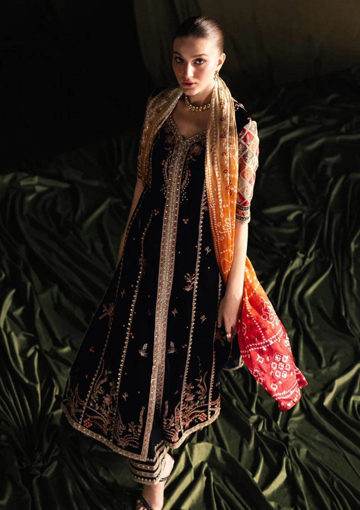 Winter Collection - Qalamkar - Velvet Edit - QV24#06 - ZOLA