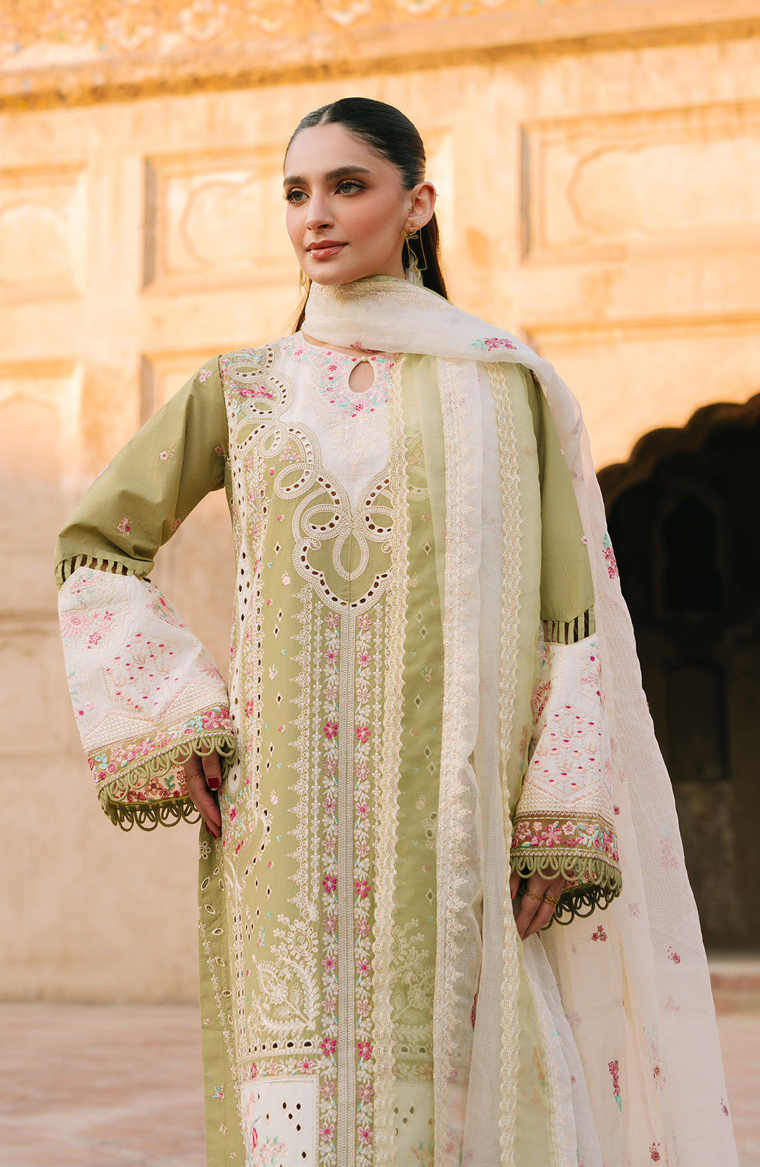 Fiona | Sarang Lawn 25 | Talia - Official Fiona stockist in UK - Sakeena London