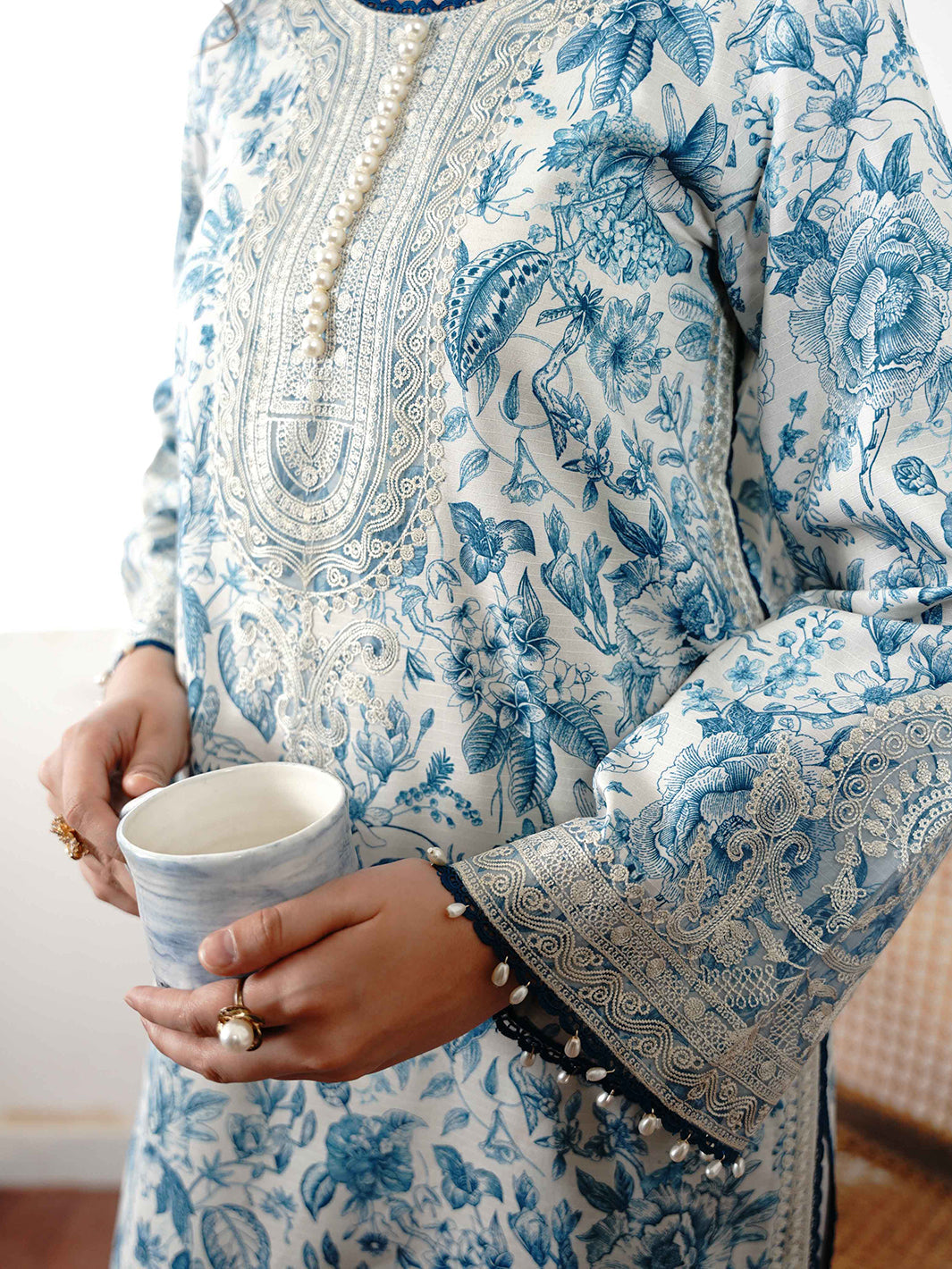 Bin Ilyas | Noura Viscose 24 | 74-A - Official Bin Ilyas stockist in UK - Sakeena London