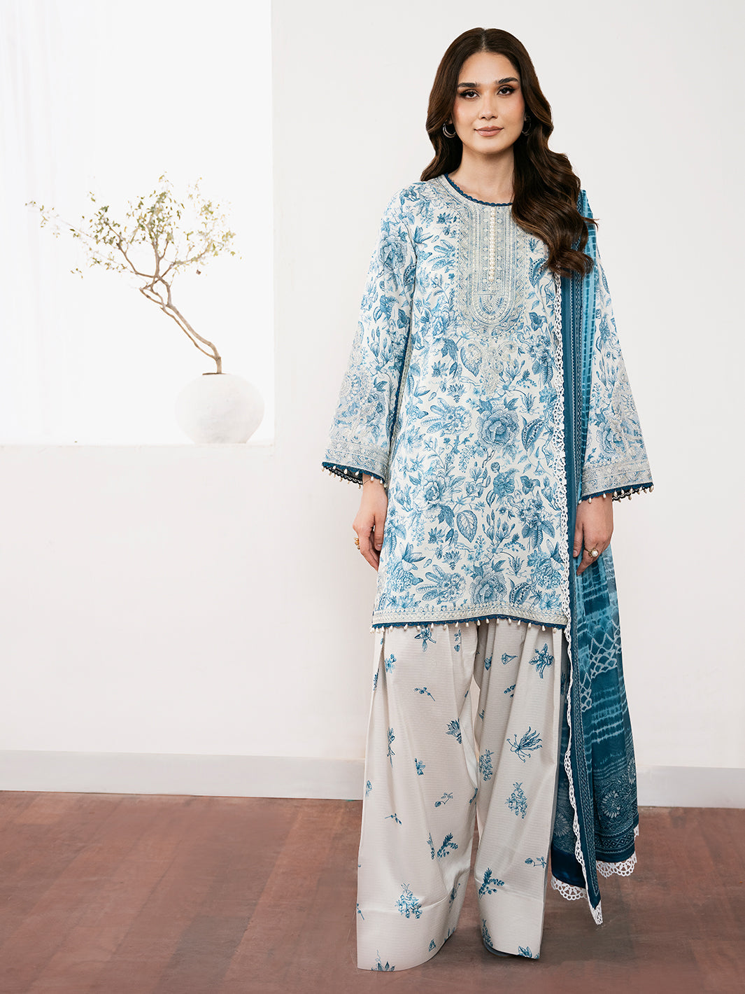 Bin Ilyas | Noura Viscose 24 | 74-A - Official Bin Ilyas stockist in UK - Sakeena London