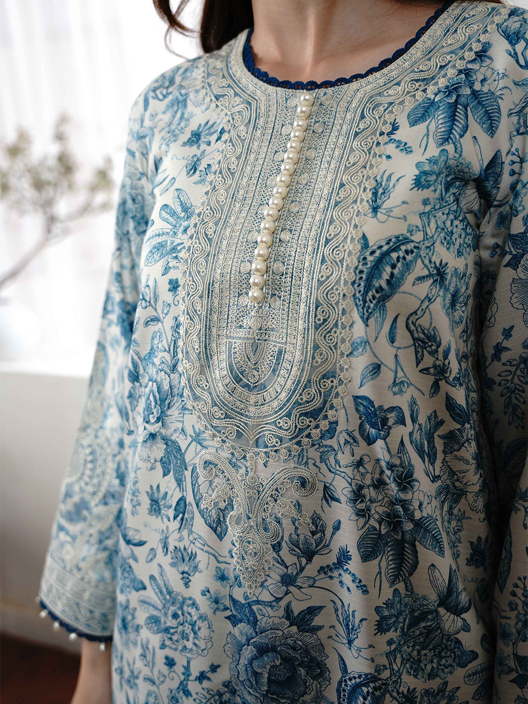Bin Ilyas | Noura Viscose 24 | 74-A - Official Bin Ilyas stockist in UK - Sakeena London