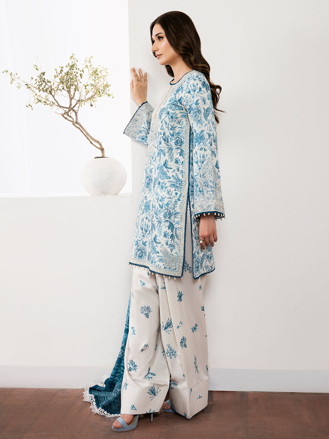 Bin Ilyas | Noura Viscose 24 | 74-A - Official Bin Ilyas stockist in UK - Sakeena London