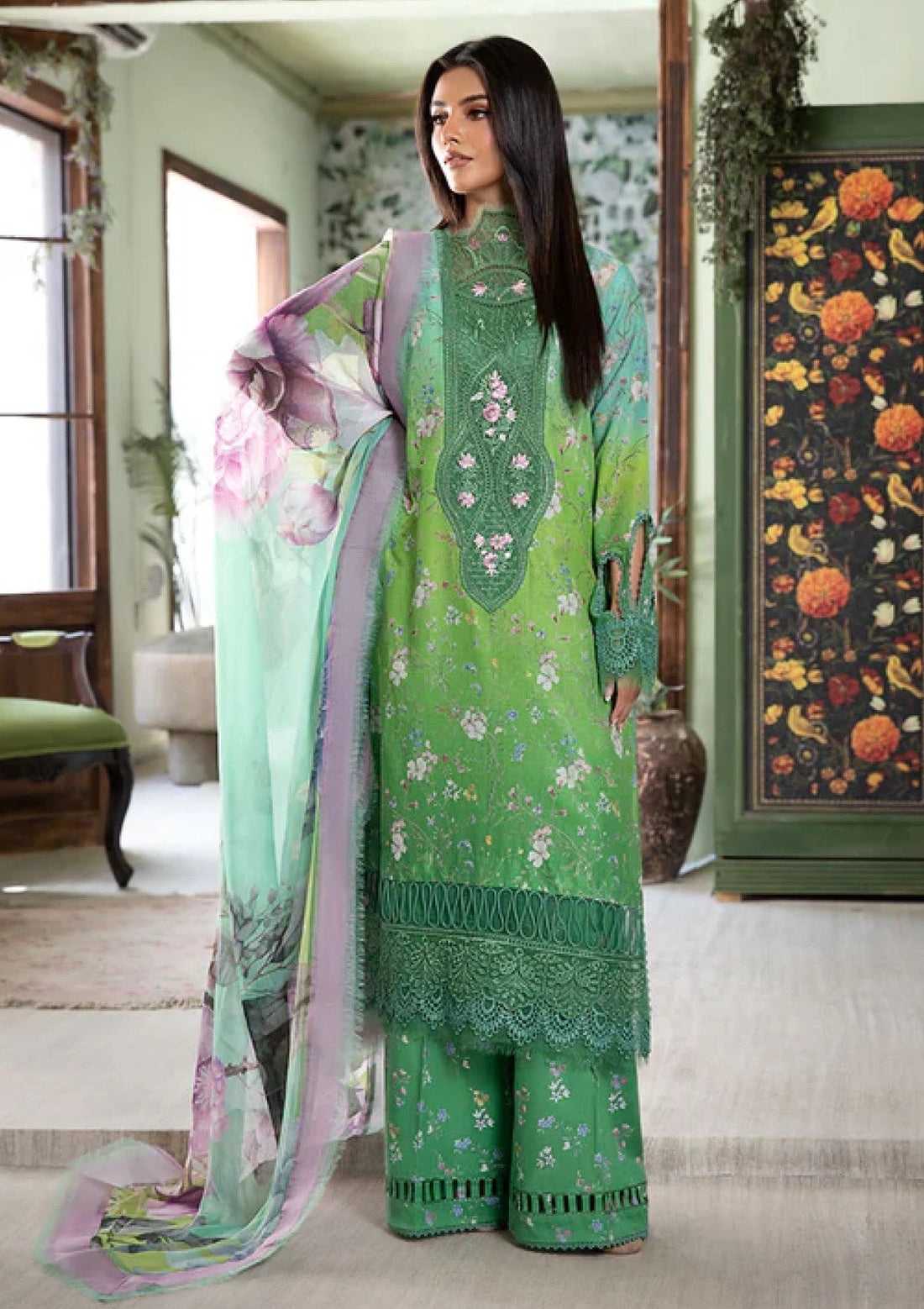 Lawn - Sobia Nazir - Vital Luxury 25 Vol 2 - SV2 #8B