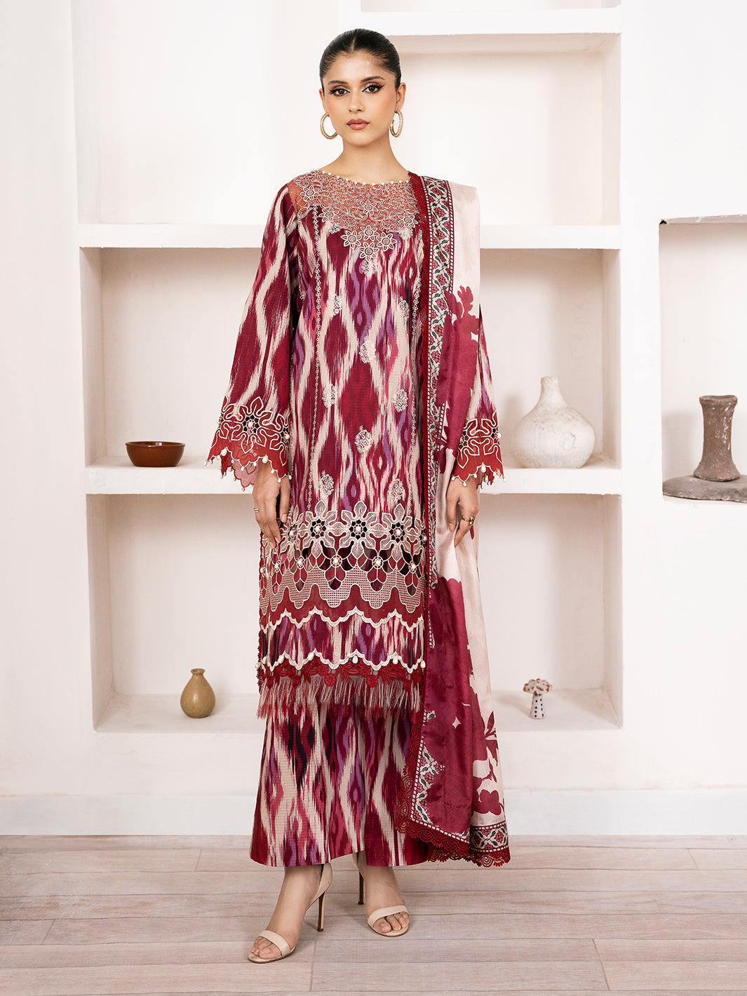 Bin Ilyas | Noura Viscose 24 | 75-B - Official Bin Ilyas stockist in UK - Sakeena London