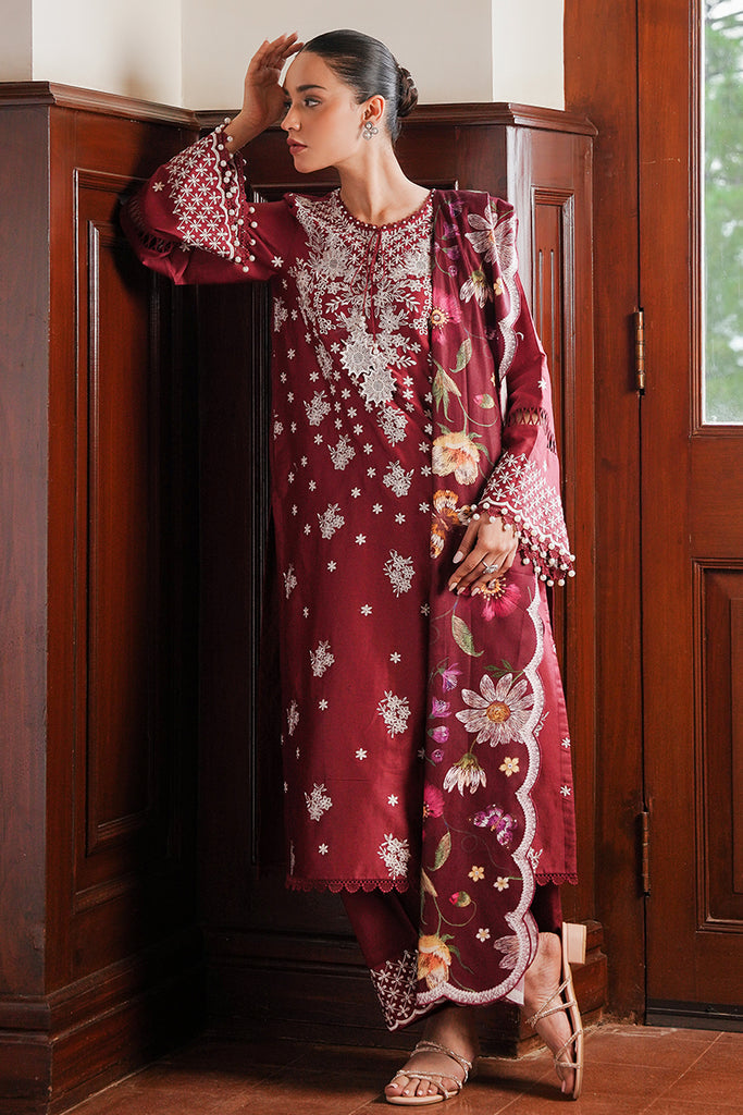 Cross Stitch | Satin De Luxe | DEEP BERRY - Official Cross Stitch stockist in UK - Sakeena London