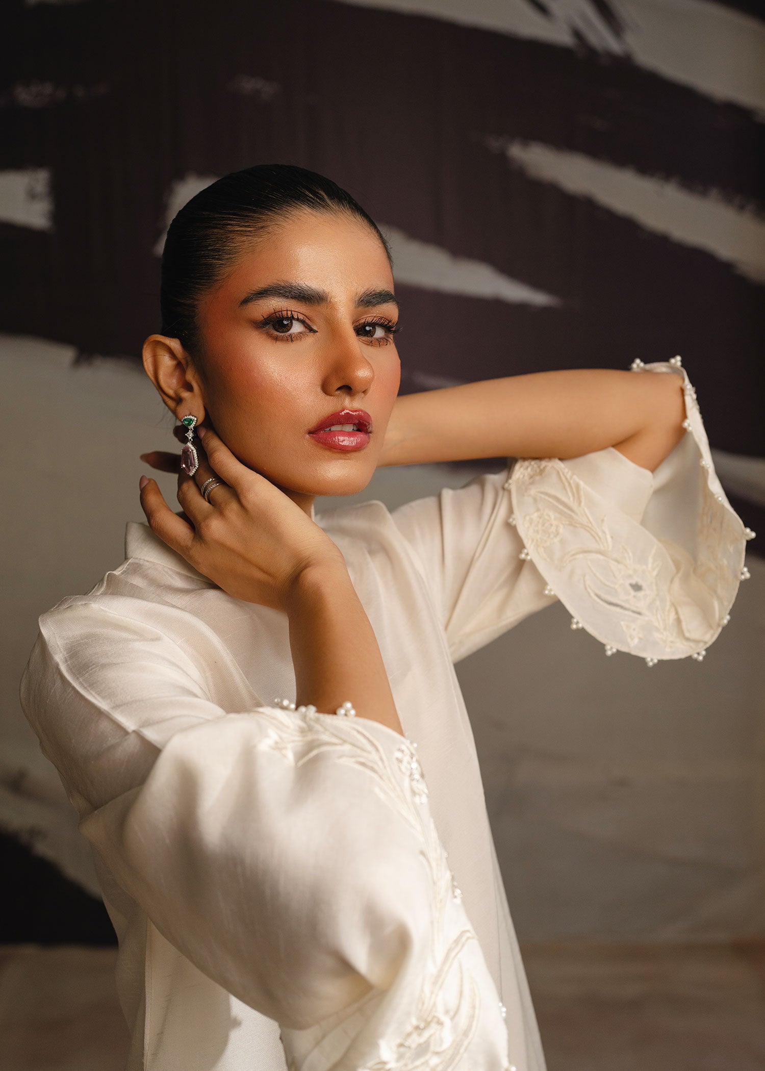 Mahgul | Eye of Cemal | Misty Floral - Official Mahgul stockist in UK - Sakeena London