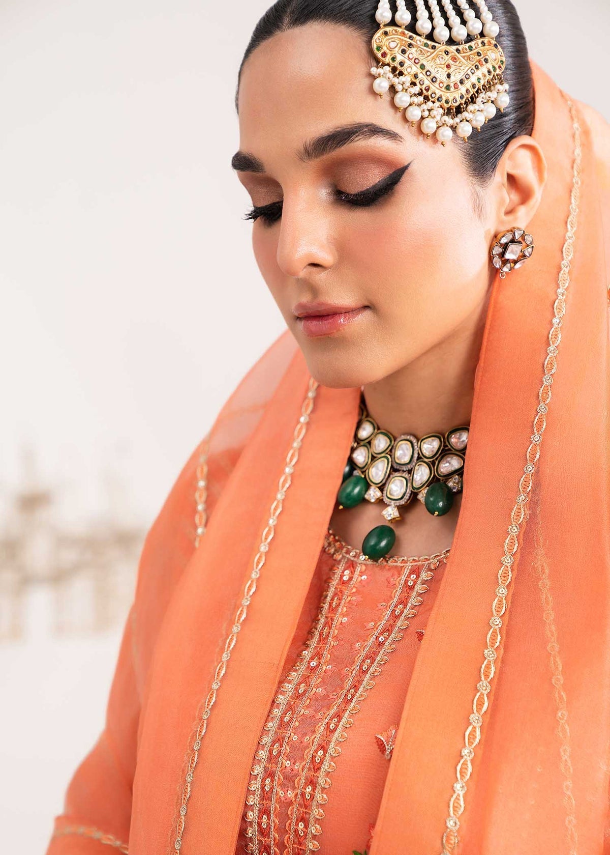 Dastoor | Sajni Luxury Eid Collection 24 | Niloofar - Official Dastoor stockist in UK - Sakeena London