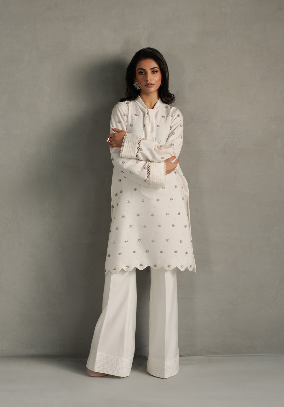 Zarqash | Silk Edit | ZQS 008 OPAL - Official Zarqash stockist in UK - Sakeena London