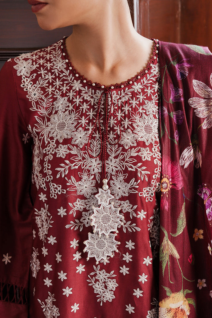 Cross Stitch | Satin De Luxe | DEEP BERRY - Official Cross Stitch stockist in UK - Sakeena London