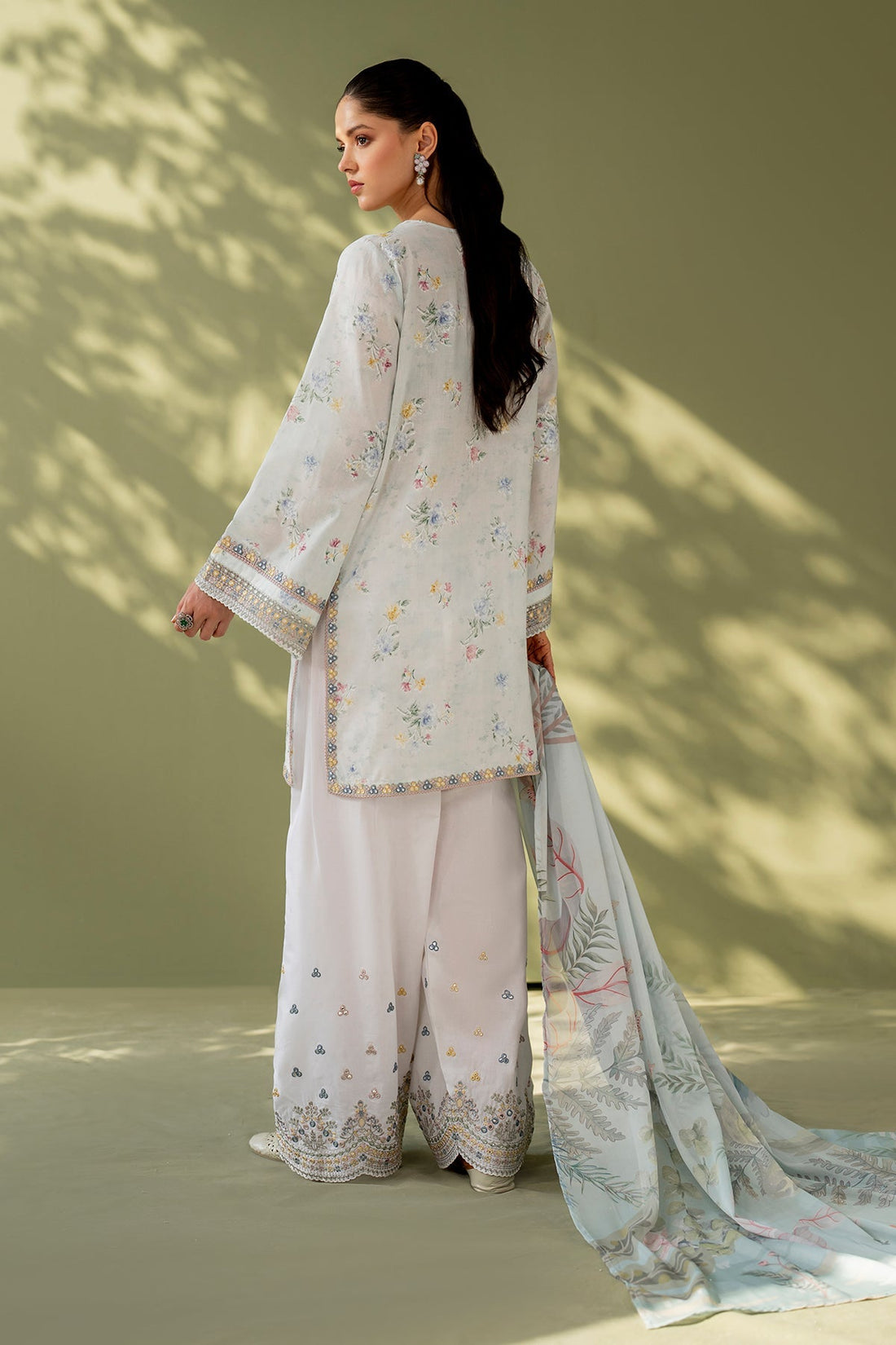 Baroque | Eid Printique | EMBROIDERED PRINTED LAWN UF-4170 - Official Baroque stockist in UK - Sakeena London