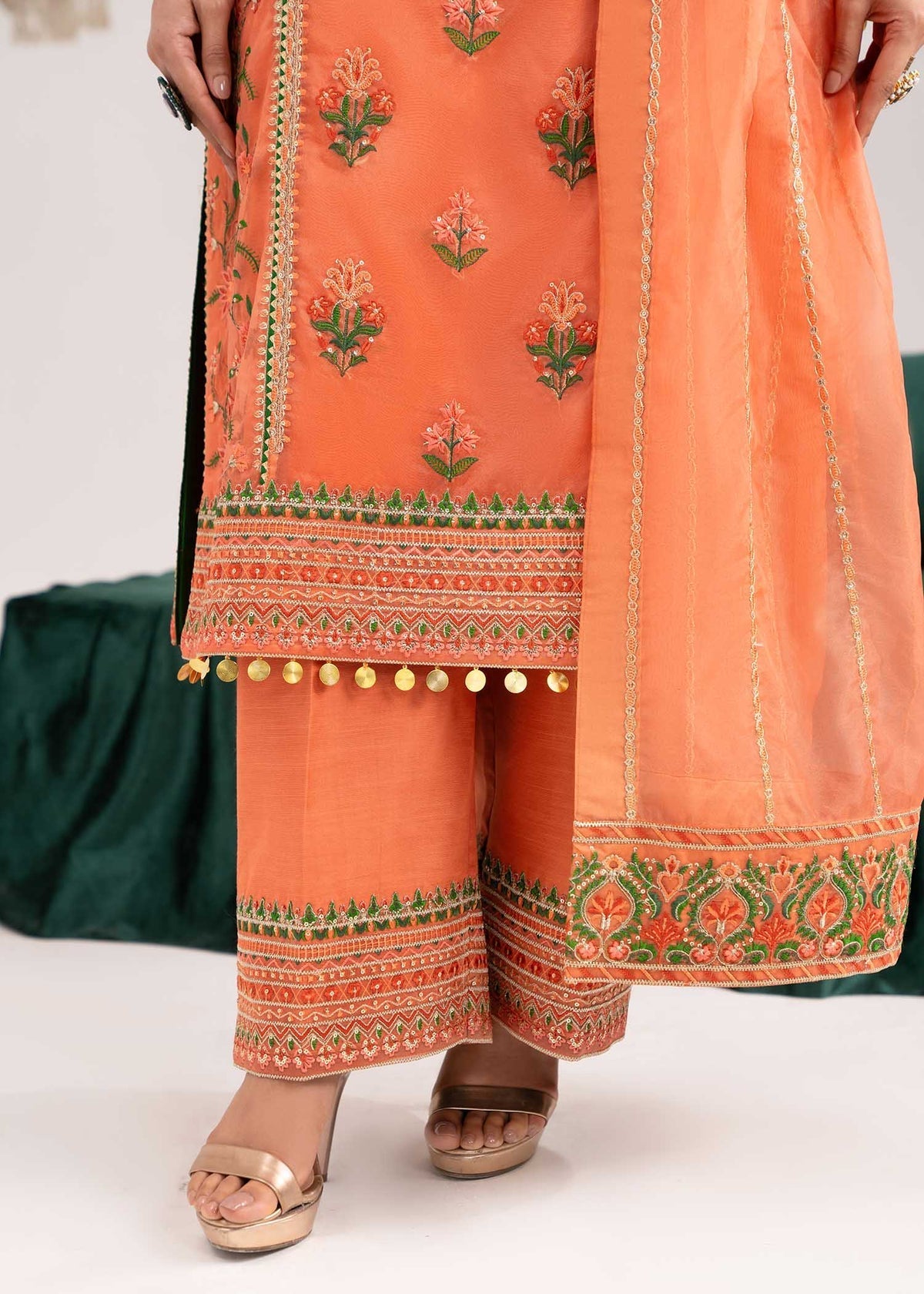 Dastoor | Sajni Luxury Eid Collection 24 | Niloofar - Official Dastoor stockist in UK - Sakeena London