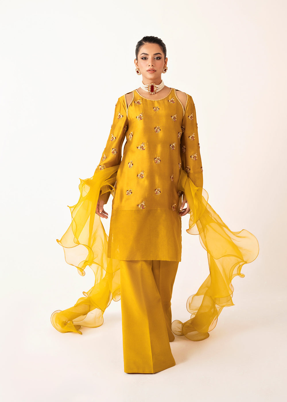 Dastoor | Euphoria Luxury Pret 24 | Sunshine - Official Dastoor stockist in UK - Sakeena London