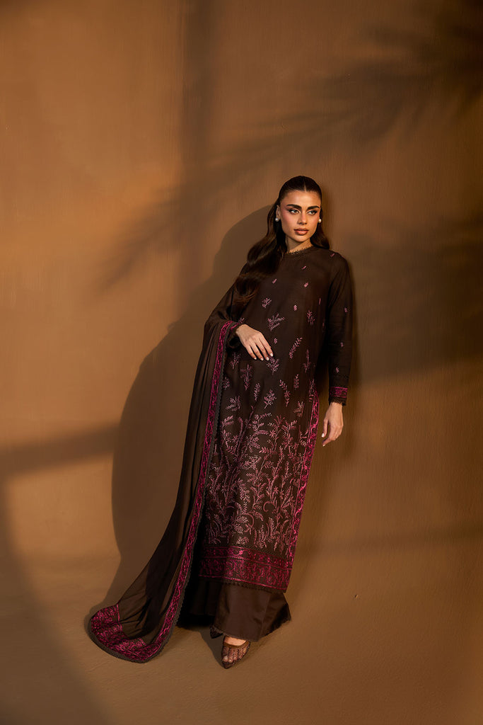 Sobia Nazir | Winter Shawl 25 | Design 7A - Official Sobia Nazir stockist in UK - Sakeena London