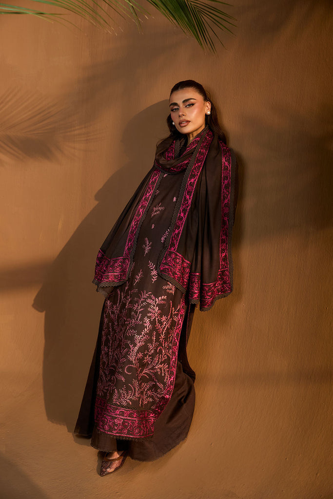 Sobia Nazir | Winter Shawl 25 | Design 7A - Official Sobia Nazir stockist in UK - Sakeena London