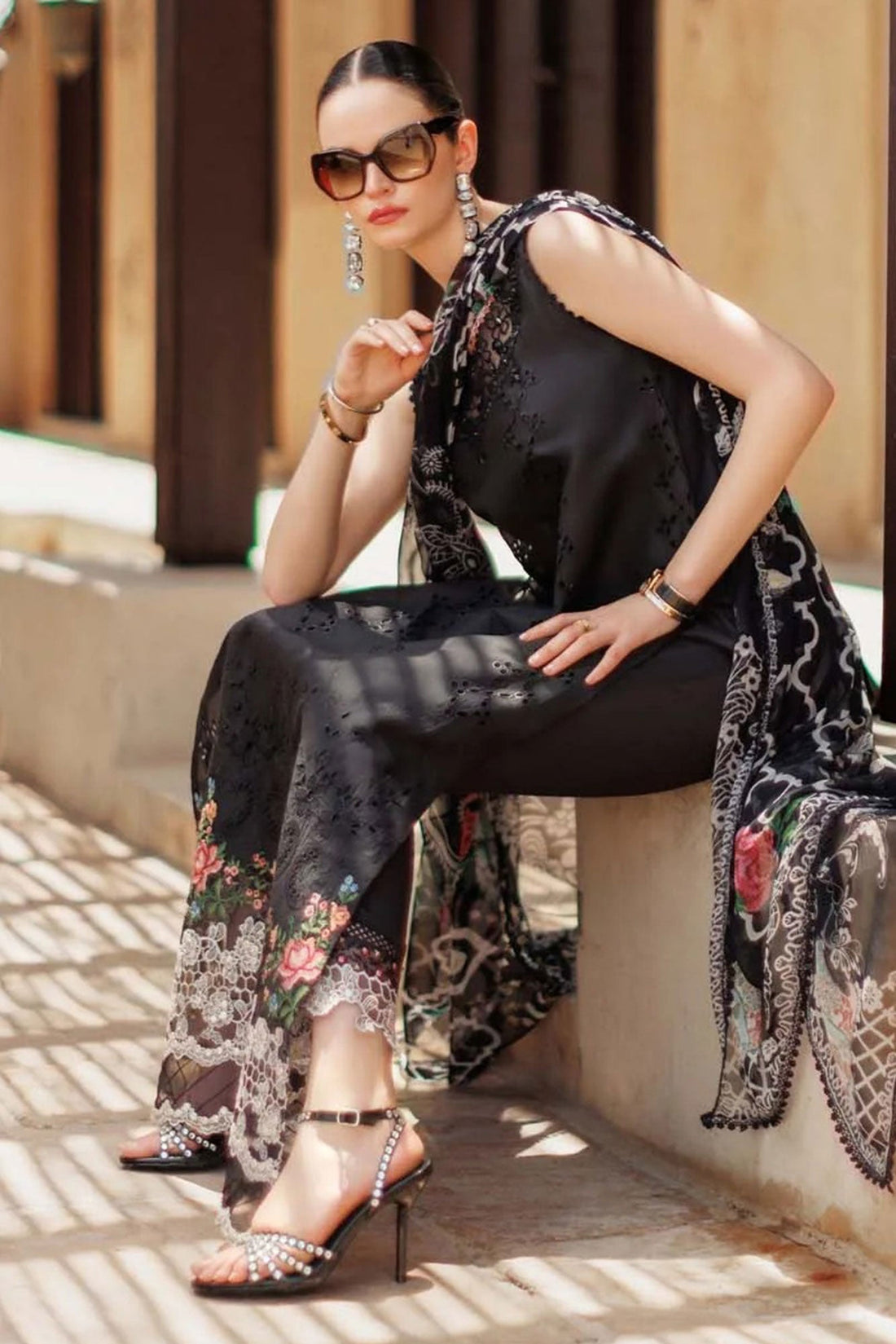 Lawn Collection - Noor - Saadia Asad - Eid Handwork - Laserkari 24 - NEH24#06