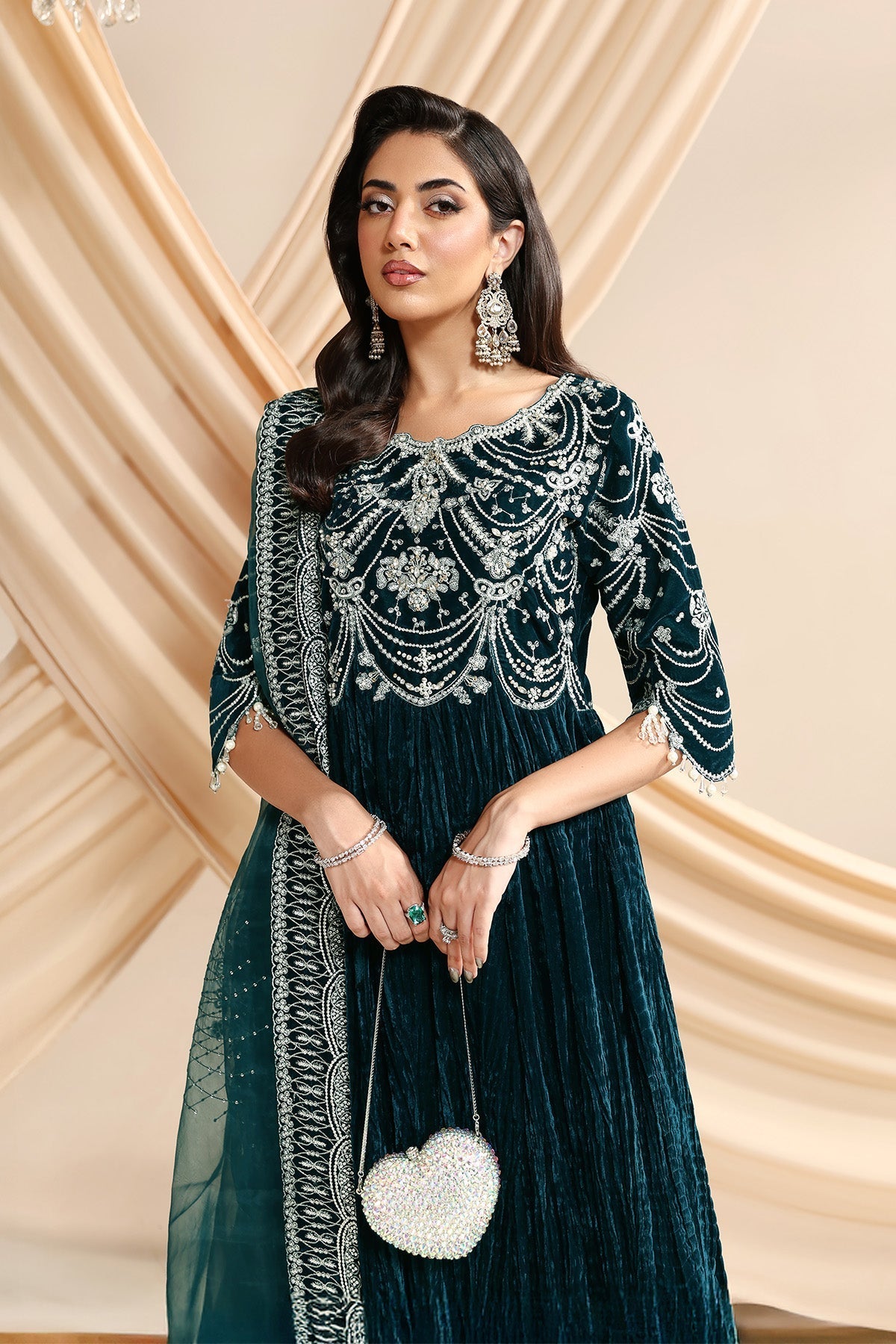 Alizeh | Lamour 25 | AF-VLT-2214-Mystique - Official Alizeh stockist in UK - Sakeena London