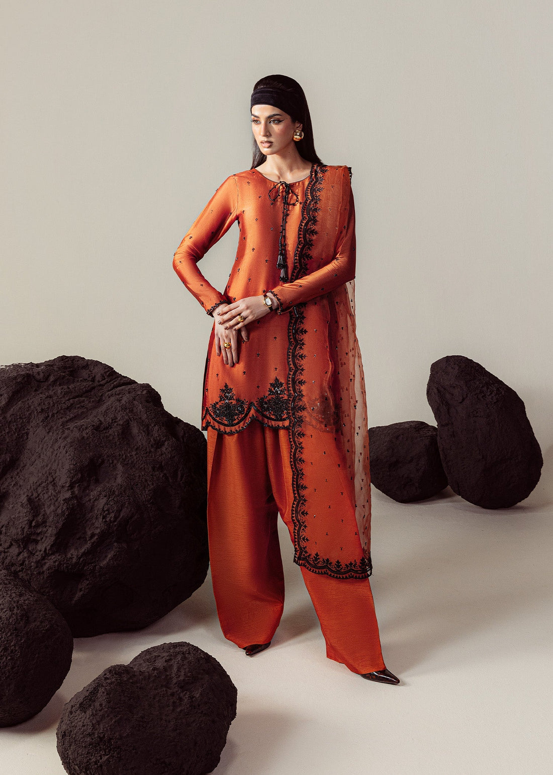 Mahum Asad | The Sirens | Amber - Official Mahum Asad stockist in UK - Sakeena London