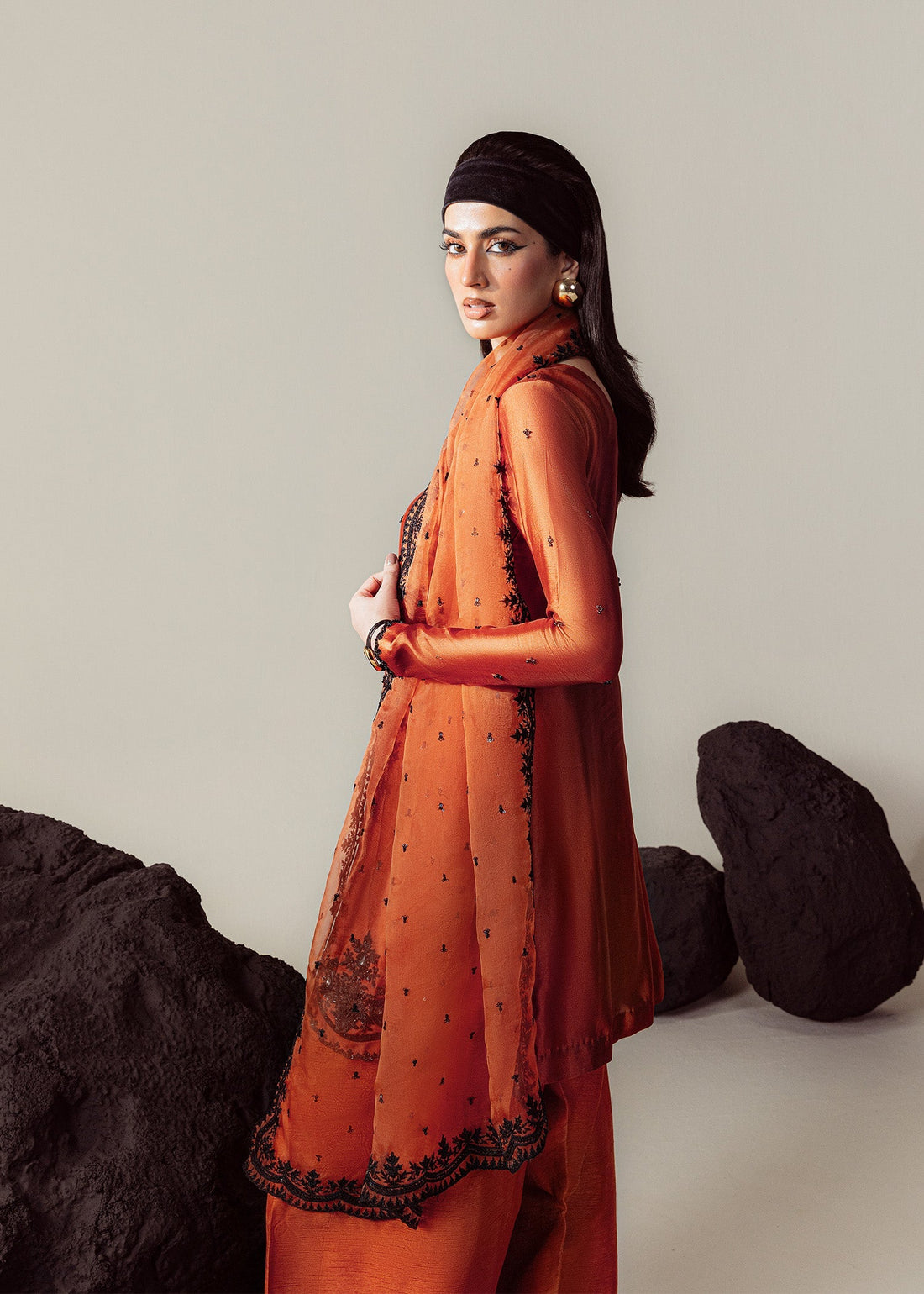 Mahum Asad | The Sirens | Amber - Official Mahum Asad stockist in UK - Sakeena London