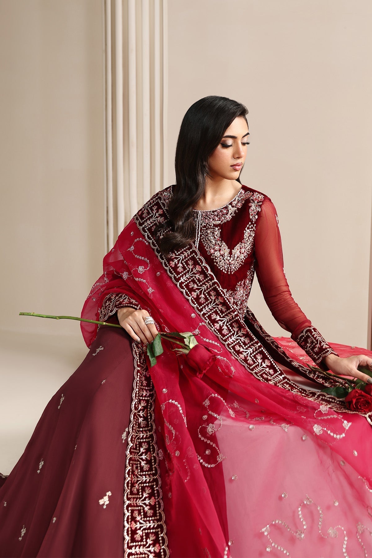 Alizeh | Lamour 25 | AF-VLT-2209-Cherie - Official Alizeh stockist in UK - Sakeena London