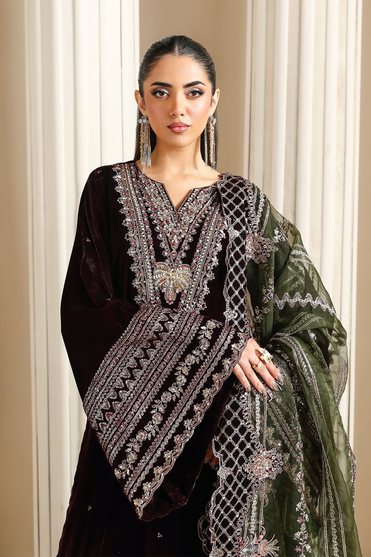 Alizeh | Lamour 25 | AF-VLT-2213-Vanya - Official Alizeh stockist in UK - Sakeena London