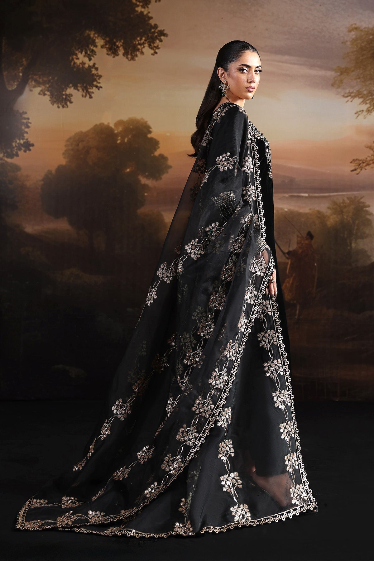 Alizeh | Lamour 25 | AF-VLT-2212-Celeste - Official Alizeh stockist in UK - Sakeena London