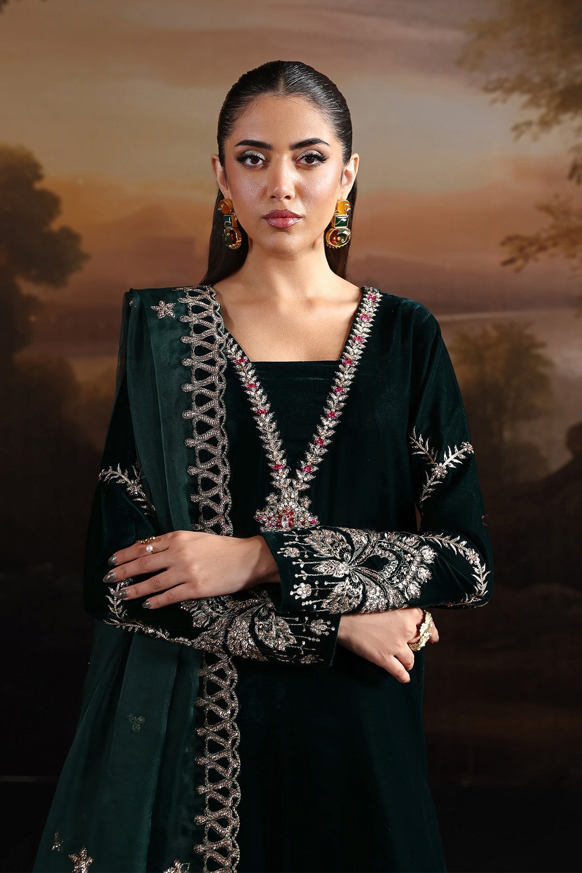 Alizeh | Lamour 25 | AF-VLT-2210-Vinni - Official Alizeh stockist in UK - Sakeena London