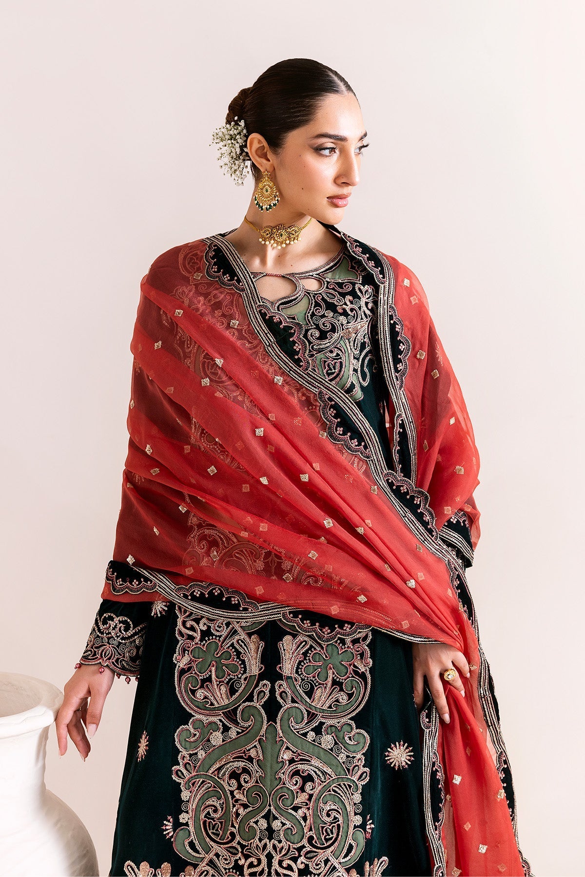 Alizeh | Makhmal Luxury Velvet Edit | Kiswa - Official Alizeh stockist in UK - Sakeena London