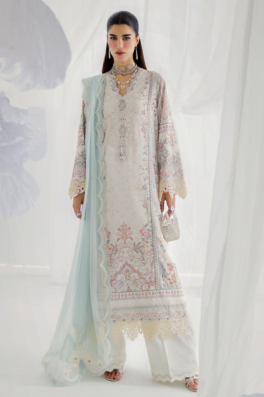 Qalamkar | Luxe Silk 25 | LK-06 NELE - Official Qalamkar stockist in UK - Sakeena London