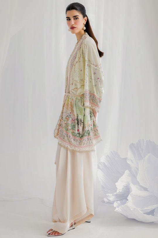 Qalamkar | Luxe Silk 25 | LK-05 ELSA - Official Qalamkar stockist in UK - Sakeena London