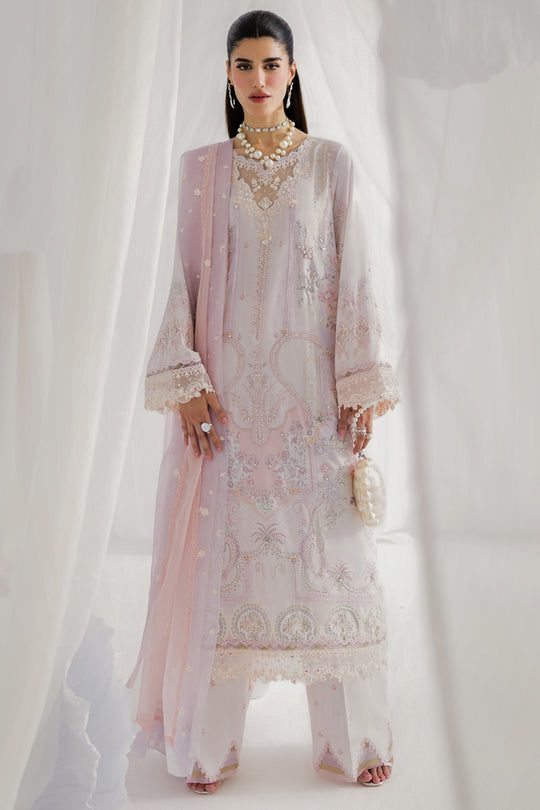 Qalamkar | Luxe Silk 25 | LK-04 MARLENE - Official Qalamkar stockist in UK - Sakeena London