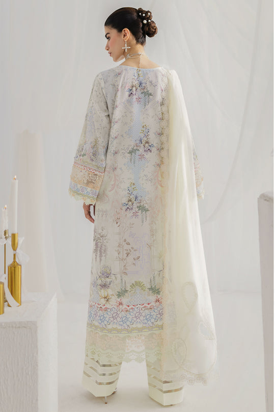 Qalamkar | Luxe Silk 25 | LK-02 ROISIN - Official Qalamkar stockist in UK - Sakeena London