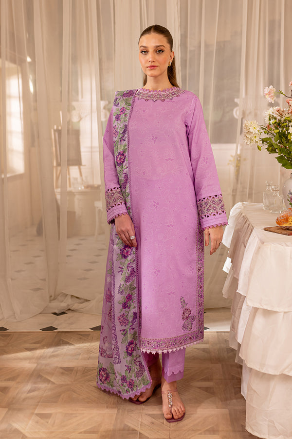 Farasha | Seraya Lawn 24 | VOILET - Official Farasha stockist in UK - Sakeena London