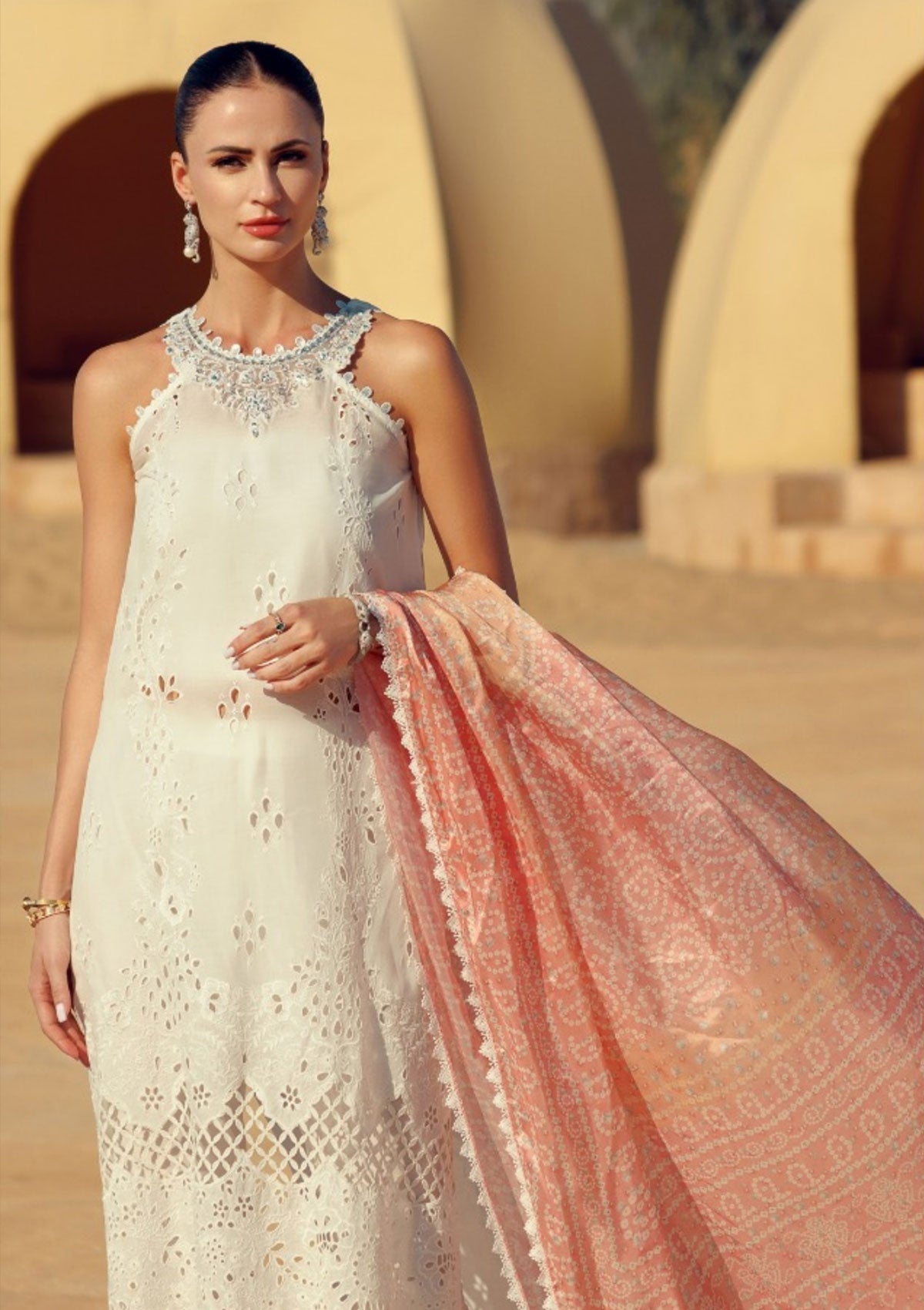 Lawn Collection - Noor by Saadia Asad - Eid Handwork LaserkariÃÂÃÂ Lawn - SL24#07