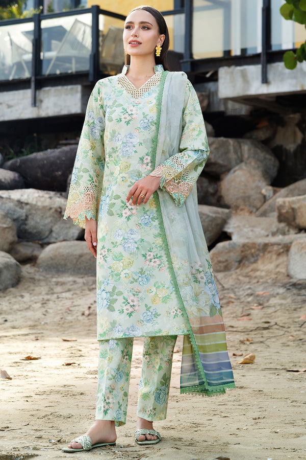Farasha | Printed Essentials | Mint Bloom - Official Farasha stockist in UK - Sakeena London