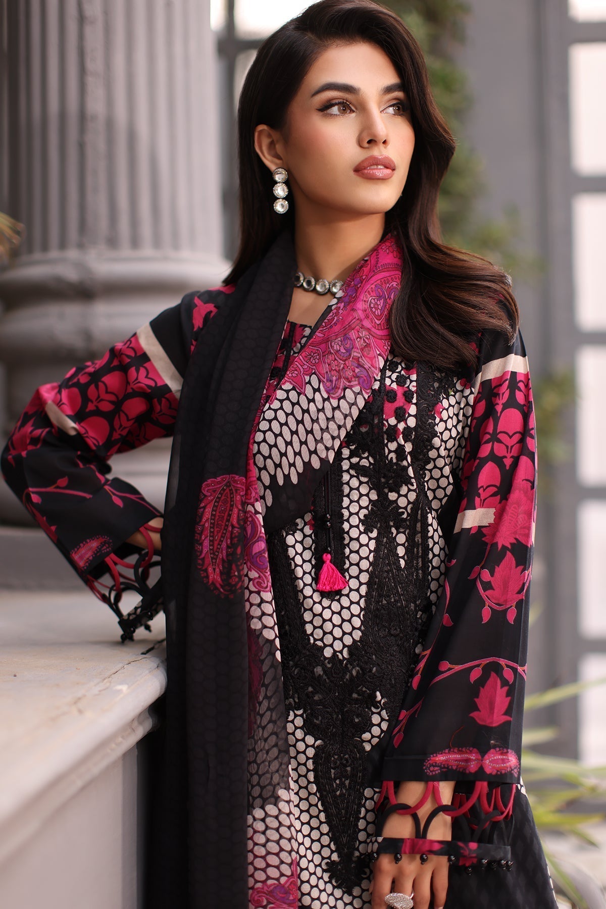 Charizma | Lawn Collection 24 | CCS4-06 - Official Charizma stockist in UK - Sakeena London