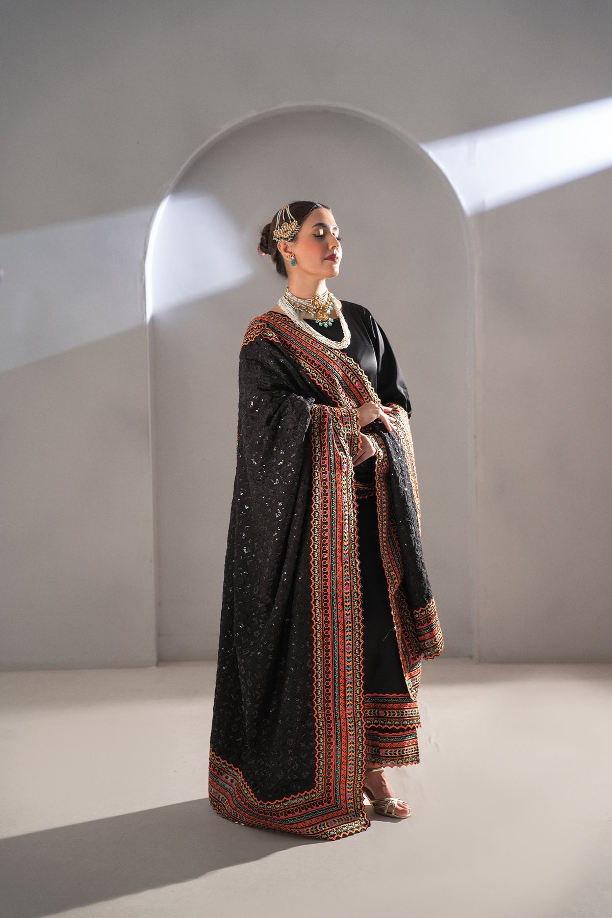 Fozia Khalid | Dilkash Festive Wear 25 | Zehnaseeb - Official Fozia Khalid stockist in UK - Sakeena London