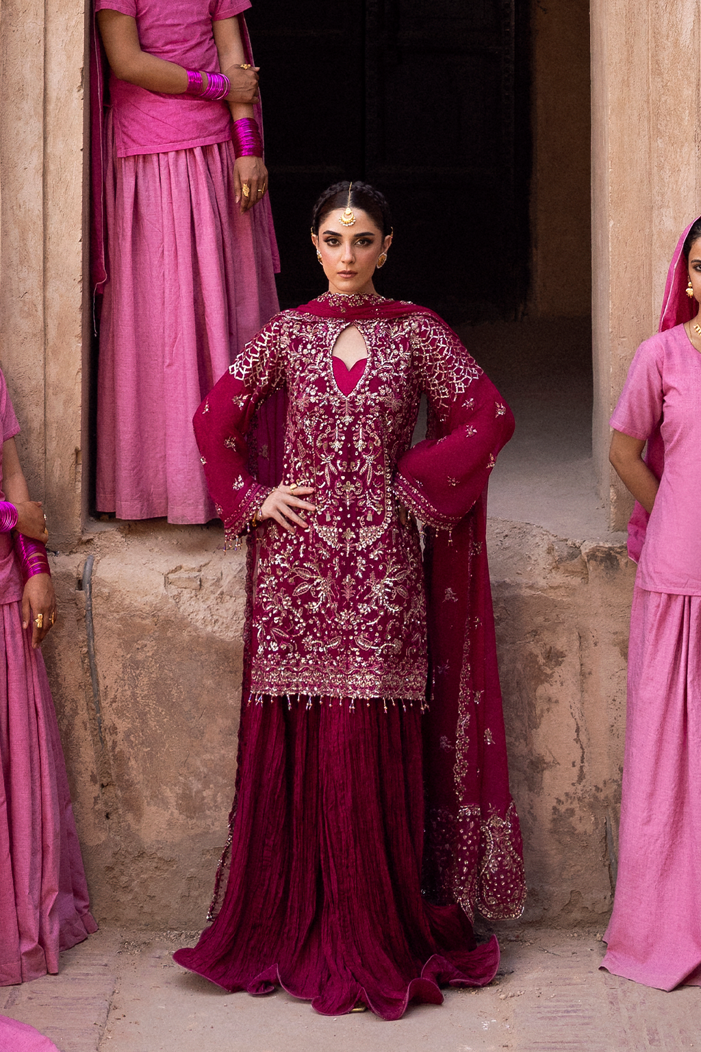 Emaan Adeel I The Empress Wedding Formals I KASYRA - Official Emaan Adeel stockist in UK - Sakeena London