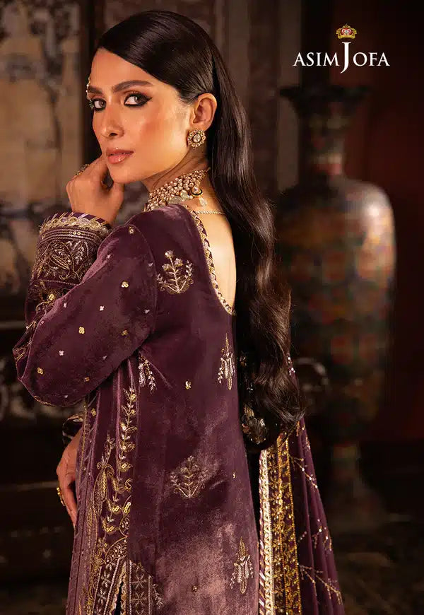 Asim Jofa | Makhmal Wedding Velvet 23 | AJMM-06 - Official Asim Jofa stockist in UK - Sakeena London