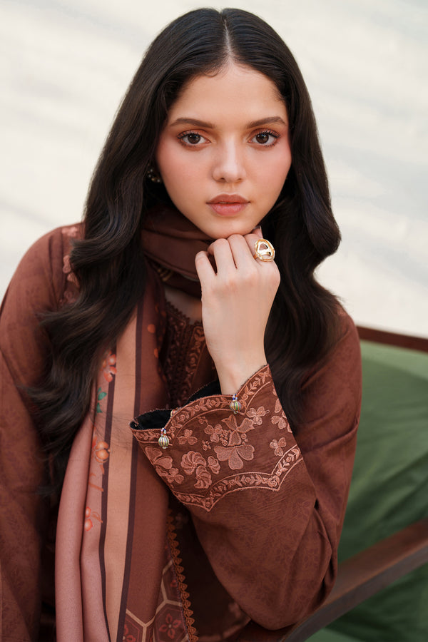 Farasha | Meline Premium Viscose 25 | Brown Clay - Official Farasha stockist in UK - Sakeena London