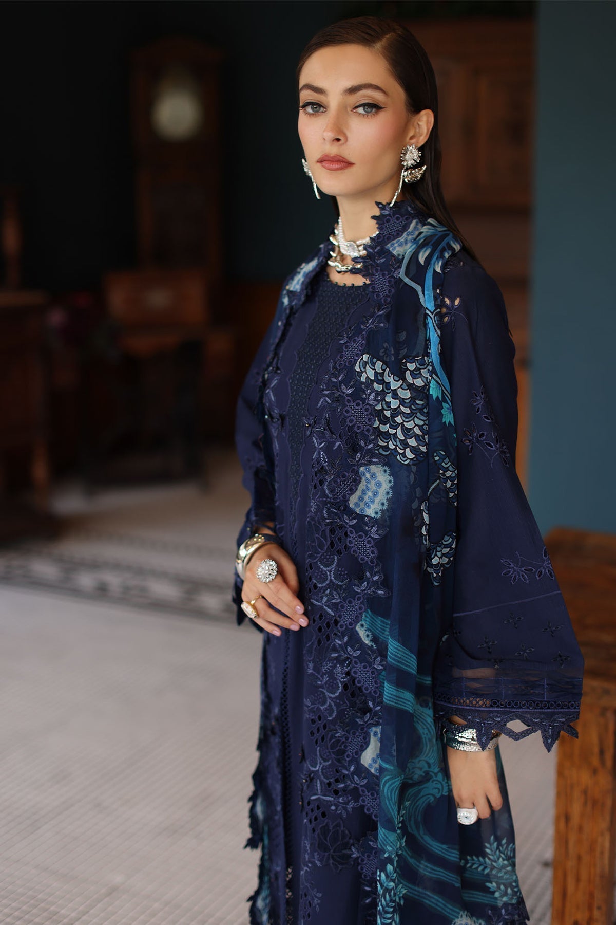 Nureh | Maya Lawn | NS-158 - Official Nureh stockist in UK - Sakeena London