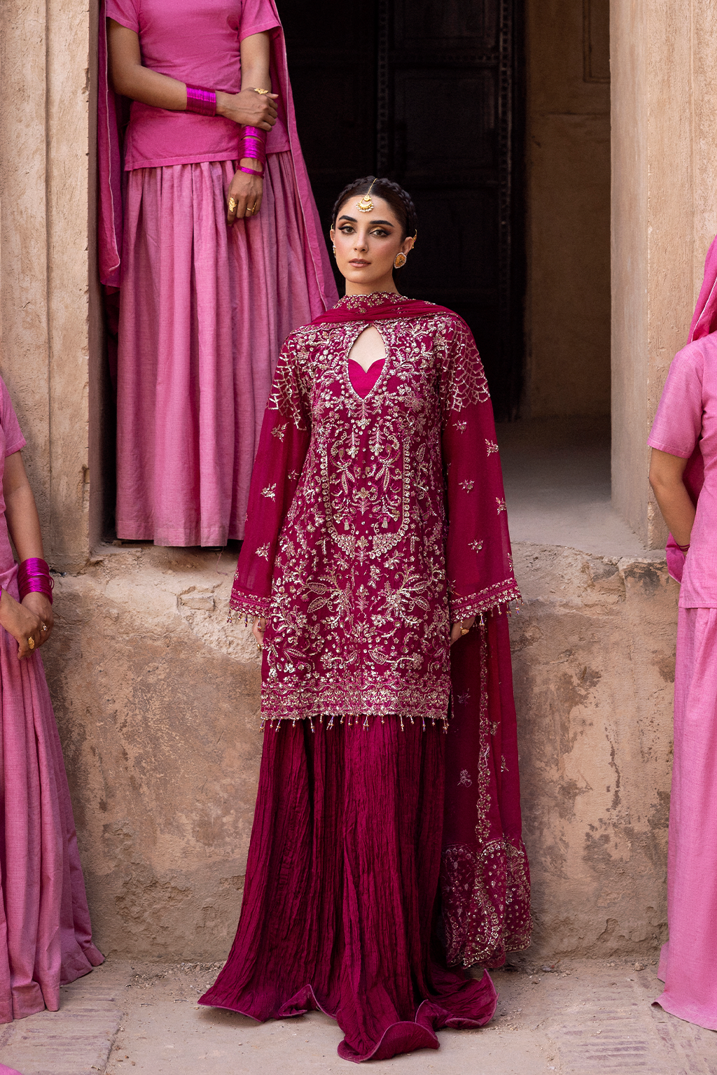 Emaan Adeel I The Empress Wedding Formals I KASYRA - Official Emaan Adeel stockist in UK - Sakeena London