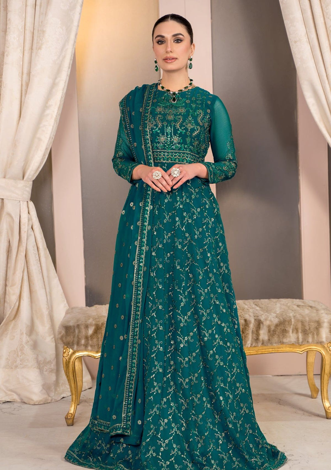 Formal Collection - Zarif - Afreen - ZA#07 (TROPICAL)