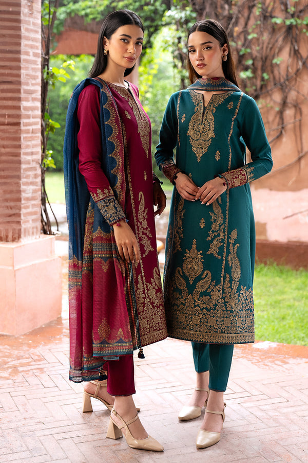 Jazmin | Winter Edition 24 | KHADDAR UW-0070 - Official Jazmin stockist in UK - Sakeena London